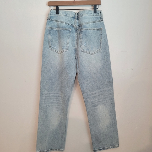 Wishlist Distressed Mom Jeans Size Large - Picture 3 of 3